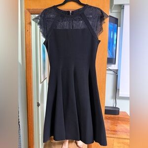 Milly Black Lace Dress